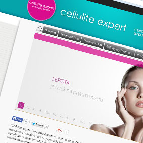 Unapređenje Celulite Expert web sajta